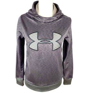 Under Armour NWOT Women's Logo Fleece Hoodie Sweatshirt XS Charcoal